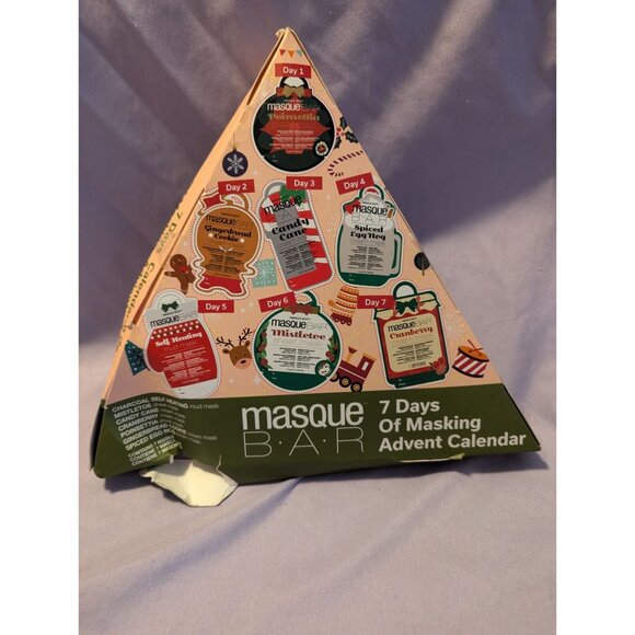 Masque Bar 7 Days Of Masking Advent Calendar Skin Care Gift Set - Picture 1 of 2